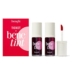 Benefit Ticke To Benetint Duo Set Liquid Lip And Cheek Color Gift Set