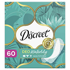 Discreet Waterlily Multiform Panty Liners 60 Pcs