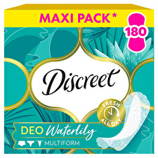 Discreet Waterlily Multiform Panty Liners 180 Pcs