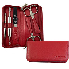 Pfeilring Solingen Manicure Set 5 Pieces Pfeilring Original Red