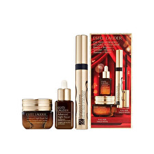 E.lauder Eye Transformers Repair Set Advanced Night Repair Eye Supercharged Gel Creme 15ml/advanced Night Repair 15ml/sumptuous Mascara Extreme Black 8ml 38ml