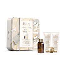 The Luxury Bathing Company Gift Set In A Tin Box Vanilla 4 Pcs