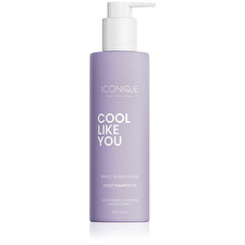 ICONIQUE Professional Cool Like You Violet Shampoo For Cool & Vibrant Blondes - Volume: 70ml
