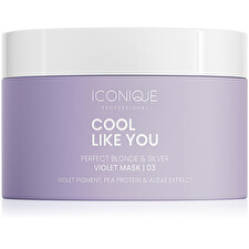 ICONIQUE Professional Mask For Cool & Radiant Blonde Cool Like You (violet Mask) - Volume: 200ml