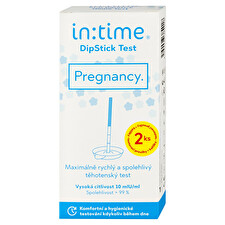 InTime Pregnancy Test Pregnancy Dipstick Test 2 Pcs
