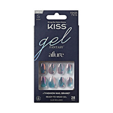 Kiss Gel Nails Gel Fantasy Allure (change Chance) 28 Pcs