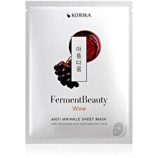 Korika Anti-aging Sheet Mask Fermentbeauty Wine (anti-wrinkle Sheet Mask) 20 G