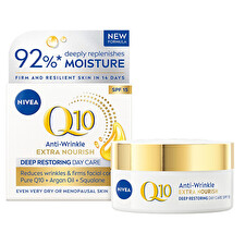 Nivea Anti-wrinkle Extra Nourishing Cream Q10 Of 15 50ml