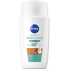Nivea Daily Uv Fluid For Problematic Skin Derma Skin Clear Spf 50+ (daily Uv Fluid) 40ml