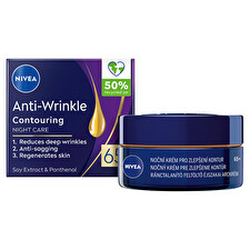 Nivea Night Cream For Improving Contours 65+ (anti-wrinkle Contouring Night Care) 50ml