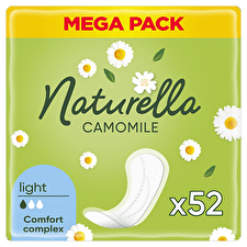 Naturella Panty Liners Light Camomile 52 Pcs
