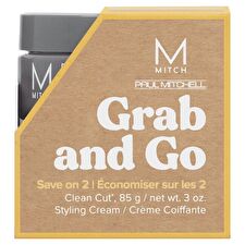 Paul Mitchell Clean Cut Duo Grab & Go Semi-matte Hair Styling Cream Set 2x 85 G