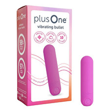 PlusOne Mini Vibrator Dark Pink