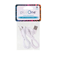 PlusOne Charging Usb Cable For Mini Vibrator Plo-6702dpk And Plo-6702lpk 2 Pcs