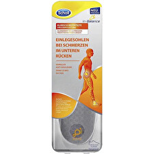 Scholl Orthopedic Insoles For Shoes In-balance (lower Back Insole) 1 Pair - Variant: Large
