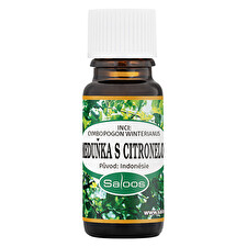 Saloos Natural Essential Oil Lemongrass With Citronella 10ml