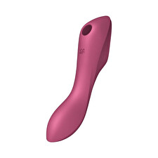 Satisfyer Vibrator For Clitoral Stimulation Curvy Trinity 3 Red