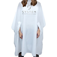 System Professional Hairdressing Cape White (cape)