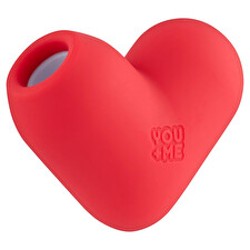 YOU+ME Heartbeat Love Toy Suction Vibrator 1 Pc
