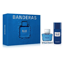 Antonio Banderas Blue Seduction For Men - Eau De Toilette 100ml & Deodorant Ve Spreji 150ml