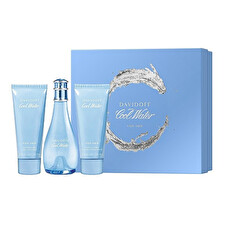 Davidoff Cool Water Woman - Eau De Toilette 100ml & Body Lotion 75ml & Shower Gel 75ml