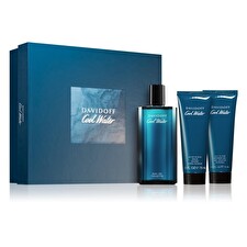 Davidoff Cool Water Man - Eau De Toilette 125ml & Shower Gel 75ml & Aftershave 75ml