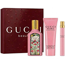 Gucci Flora By Gorgeous Gardenia - Eau De Parfum 100ml & Tělové Mléko 50ml & Eau De Parfum 10ml