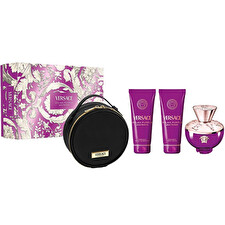 Versace Pour Femme Dylan Purple Set Eau De Parfum 100ml & Bl 100ml & Bath & Sg 100ml & Make Up Case